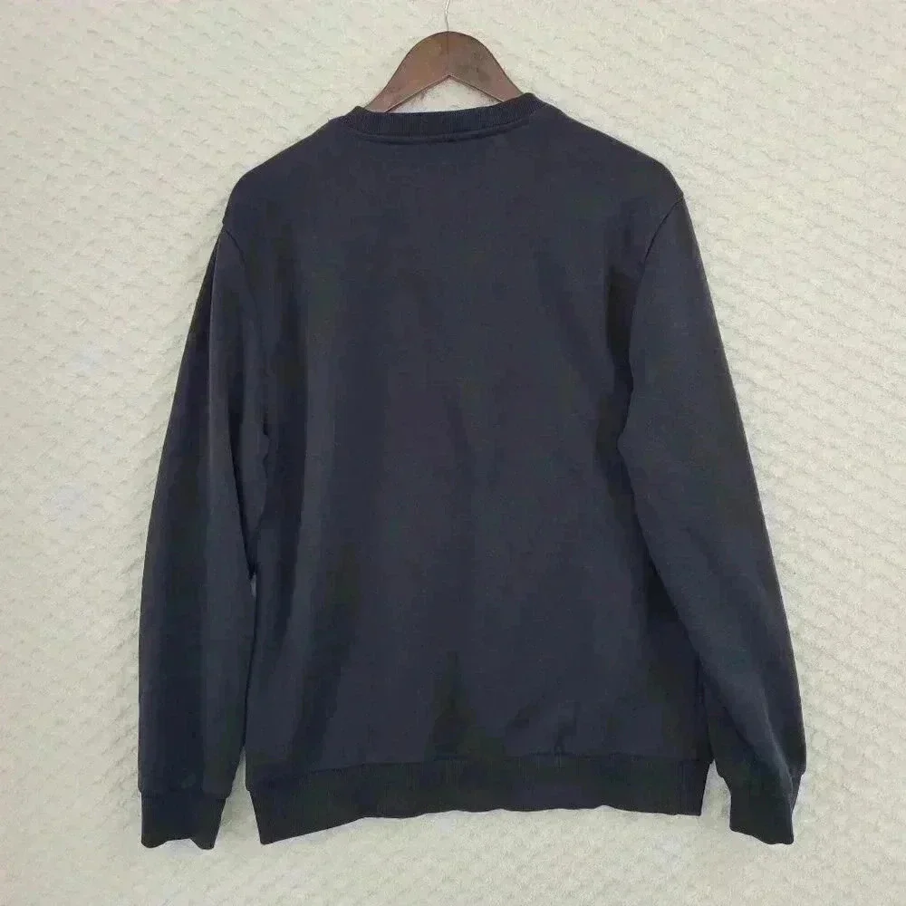 Calvin Klein Jeans Mens Large Sweatshirt Black Crewneck
